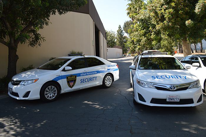 Image of two cars, Places of Worship Guard in Southern CA , Allied Nationwide Security