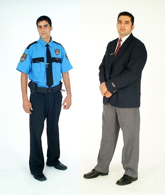 Image of two unarmed security guards, Armed Security Guard Company, Allied Nationwide Security