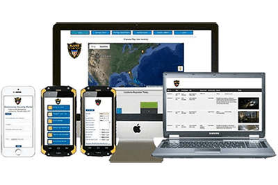 Image of security office tracking system, Security Guard Company Los Angeles , Allied Nationwide Security