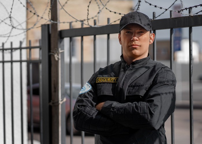 Armed security guard