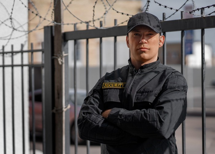 Armed security guard