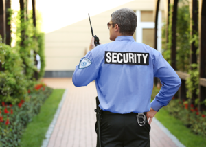 unarmed guard
